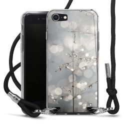 Carry Case Transparent Fabric black/silver