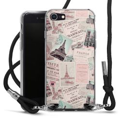 Carry Case Transparent Fabric black/silver