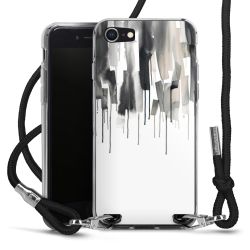 Carry Case Transparent Fabric black/silver