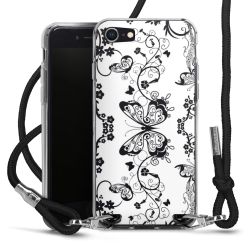 Carry Case Transparent Fabric black/silver