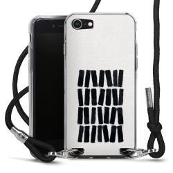 Carry Case Transparent Fabric black/silver