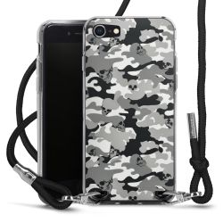 Carry Case Transparent Fabric black/silver