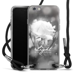 Carry Case Transparent Fabric black/silver