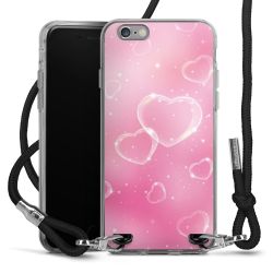 Carry Case Transparent Fabric black/silver