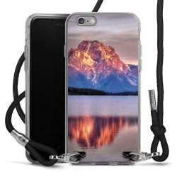 Carry Case Transparent Fabric black/silver