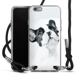 Carry Case Transparent Fabric black/silver