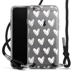 Carry Case Transparent Fabric black/silver