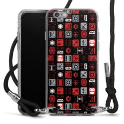 Carry Case Transparent Fabric black/silver