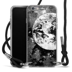 Carry Case Transparent Fabric black/silver