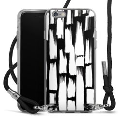 Carry Case Transparent Fabric black/silver