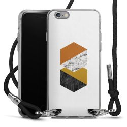 Carry Case Transparent Fabric black/silver