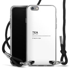 Carry Case Transparent Fabric black/silver