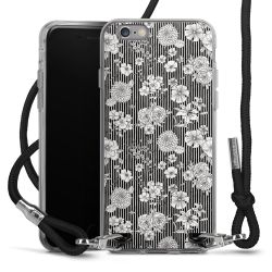 Carry Case Transparent Fabric black/silver