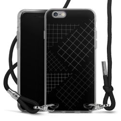 Carry Case Transparent Fabric black/silver