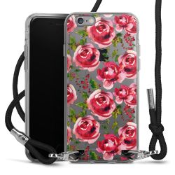 Carry Case Transparent Fabric black/silver