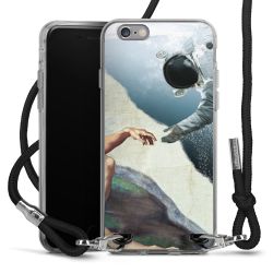 Carry Case Transparent Fabric black/silver