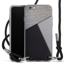 Carry Case Transparent Fabric black/silver