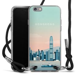 Carry Case Transparent Fabric black/silver