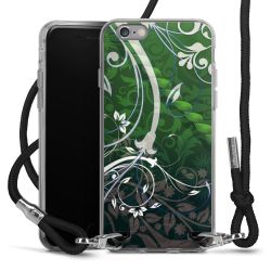 Carry Case Transparent Fabric black/silver