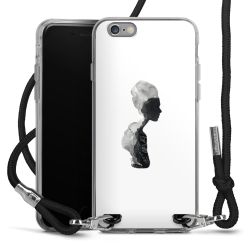 Carry Case Transparent Fabric black/silver