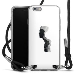 Carry Case Transparent Fabric black/silver