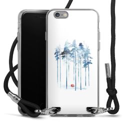 Carry Case Transparent Fabric black/silver