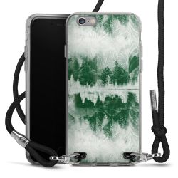 Carry Case Transparent Fabric black/silver