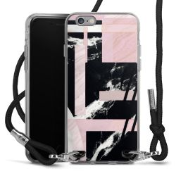 Carry Case Transparent Fabric black/silver