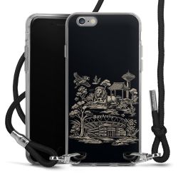 Carry Case Stoff schwarz/silber