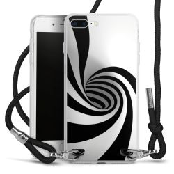 Carry Case Transparent Fabric black/silver