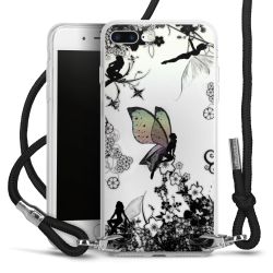 Carry Case Transparent Fabric black/silver