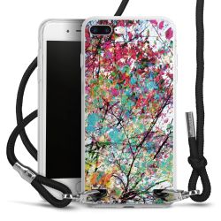 Carry Case Transparent Fabric black/silver