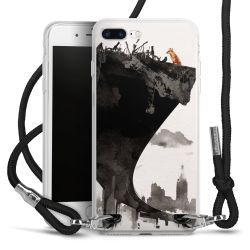 Carry Case Transparent Fabric black/silver