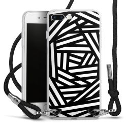 Carry Case Transparent Fabric black/silver