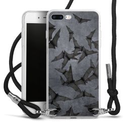 Carry Case Transparent Fabric black/silver