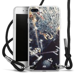 Carry Case Transparent Fabric black/silver