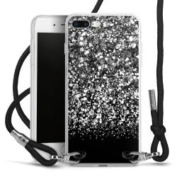 Carry Case Transparent Fabric black/silver