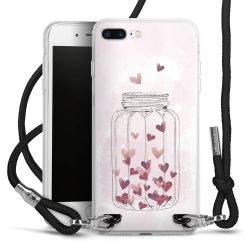 Carry Case Transparent Fabric black/silver