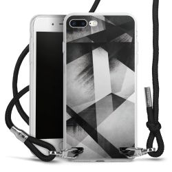 Carry Case Transparent Fabric black/silver