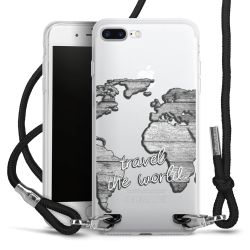 Carry Case Transparent Fabric black/silver