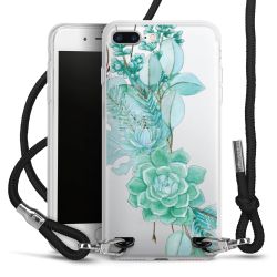 Carry Case Transparent Fabric black/silver