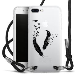 Carry Case Transparent Fabric black/silver