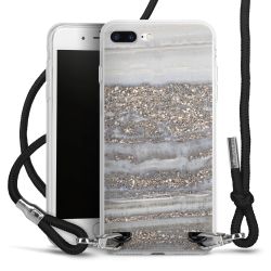 Carry Case Transparent Fabric black/silver