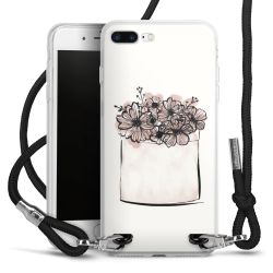 Carry Case Transparent Fabric black/silver