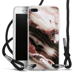 Carry Case Transparent Fabric black/silver