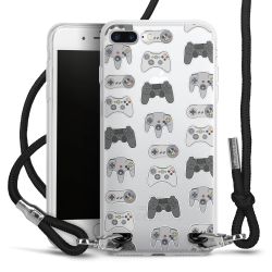 Carry Case Transparent Fabric black/silver