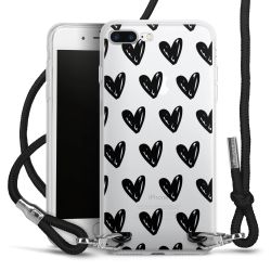 Carry Case Transparent Fabric black/silver