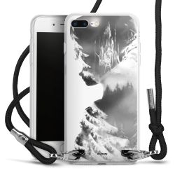 Carry Case Transparent Fabric black/silver