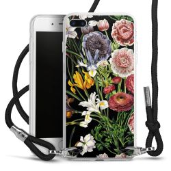 Carry Case Transparent Fabric black/silver