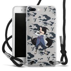 Carry Case Transparent Fabric black/silver